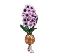 Donne Cappotto Accessori Spilla Pianta Modello Floreale Lavanda Badge Accessori Per Giacche Sciarpe Borse Lavanda Spilla Fiore, Taglia unica, come descritto