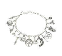 Donne Charm Bracelets | Lightweight Adjustable Ziny Alloy Gothic