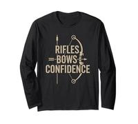 Donne che cacciano forti Outdoorswoman Caccia Gear Huntress Maglia a Manica