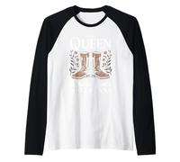 Donne che cacciano forti Outdoorswoman Caccia Gear Huntress Maglia con Maniche Raglan