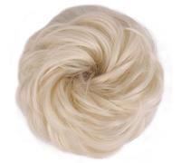Donne Ciambella Riccia Chignon Updo Capelli Sintetici Chignon Capelli Chignon Elastico Disordinato Scrunchies Wrap Per Coda di Cavallo Estensioni Per Le Donne 60