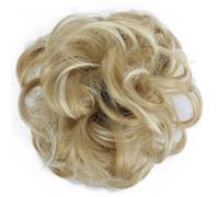 Donne Ciambella Riccia Chignon Updo Capelli Sintetici Chignon Capelli Chignon Elastico Disordinato Scrunchies Wrap Per Coda di Cavallo Estensioni Per Le Donne 15