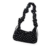 Donne Cloud Borsa Stili Coreani Crossbody Cross Colora Spalla Semplice Ascella Polkas Dot Messengers Pieghettato Per Le Donne Quotidiane Simple Crossbody Styles Korean Styles Spalla Polkas Dot Cloud