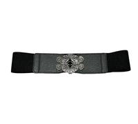 Donne Corsetto Cintura Sotto Bustino Vita Benda Bustier Corpo Dimagrante Cinture Ampie Vestito Cintura Elastico Cintura Cintura Per Cinture Per Cintura Elasticizzata Per Camicia Tucking, Nero , Taglia