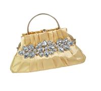 Donne Da Borse A Catena Spalla Spalla A Traversa Borsetta Da Sposa E Borsetta Delle Cornici Per Feste Donne Pieghettate Pieghetta