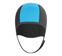 Donne da nuoto - di immersione in neoprene, cappello da bagno termico | Coperchio isolato da 2,5 mm, design del cinturino per berretto regolabile, tappo impermeabile per nuoto in acque liber