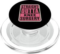 Donne del chirurgo del medico del paziente della chirurgia del ginocchio dritto fuori PopSockets PopGrip per MagSafe