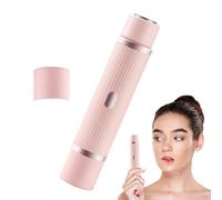 Donne del rasoio elettrico, rasoio 2 in 1 a doppia testa per donne, rimodellamento dei del viso, rasoio per labbra, mento e vergogna, taglialette portatile per capelli, resistente