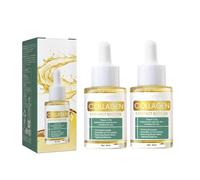 Donne di bellezza Collagene Sollevamento dell'olio per il corpo, rassodamento avanzato e crema a riduzione delle rughe, crema idratante per la cura della pelle, siero di collagene (2pcs)