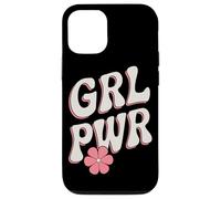 Donne di Potere GRL PWR Motivazione Forza Femminista Girl Custodia per iPhone 12/12 Pro