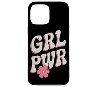 Donne di Potere GRL PWR Motivazione Forza Femminista Girl Custodia per iPhone 13 Pro Max