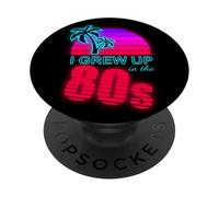 Donne e uomini degli anni '80 Sono cresciuto negli anni '80 PopSockets PopGrip Adesivo