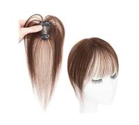 donne Extension for capelli con frangia in umani 3D, clip, tempie, fermagli for invisibili(#2)