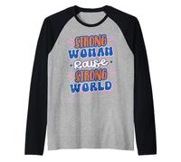 Donne Forti creano Mondi Forti Maglia con Maniche Raglan