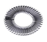 Donne Full Circle Stretch Diamond Pettine Denti Fascia per capelli Fascia per capelli Clip Lavaggio del viso Accessori per capelli fissi-come pic