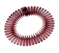 Donne Full Circle Stretch Diamond Pettine Denti Fascia per capelli Fascia per capelli Clip Lavaggio del viso Accessori per capelli fissi-come pic