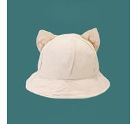 Donne Gatto Orecchio Bush Cappello Sole Largo Falda Carino Outdoor Casual Estivo