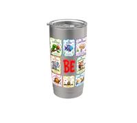 Donne Gentilezza Essere Positivo Apprezzamento Elementare Prescolare Bicchiere termico in acciaio inox doppia parete