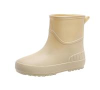 Donne Giapponese Nuovo Metà Polpaccio Scarpe Da Pioggia Scarpe Da Acqua Fuori Antiscivolo Metà Polpaccio Scarpe Da Acqua Adulto Breve Stivali Da Pioggia Stivali, A, 39 EU