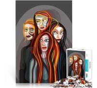 donne guerriere Puzzle 1000 pezzi per adolescenti Aiuta il cervello ad allenare i giocattoli che creano dipendenza per coltivare la pazienza Decorazione perfetta 38x26cm
