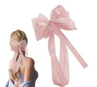 Donne Hair Bows - Clan di capelli a coda lunga, fermagli per capelli alla