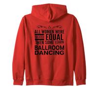 DONNE IMPARARE BALLROOM DANCING Danzatrice Foxtrot Valzer Tango Felpa con Cappuccio