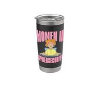 Donne In Cybersecurity Engineer Programmazione Cybersecurity Bicchiere termico in acciaio inox doppia parete