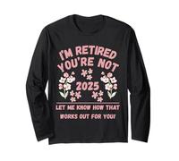 Donne in Pensione 2025 Sono in Pensione Non Me Lo Fai Sapere Maglia a Manica