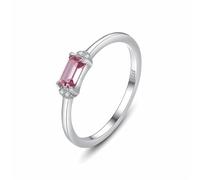 Donne in stile Luce Light Style Style S925 Sterling Silver Zircon Ring Classic Gioielli Light Luxury Engagement Regalo per la festa di compleanno