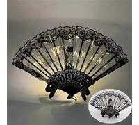 Donne Led Luminoso Pieghevole Fan Prop Per Lo Spettacolo Di Luce Del Partito E Danza