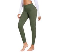 Donne Leggings Natale Natale Divertente 3D Stampa Collant Termici Pantaloni Invernali Caldi per Taglie Forti a Vita Alta Leggings Push Up Corsa Contenitivi Pantaloni con Motivi Natalizi