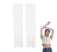 Donne maniche da corsa - maniche protettive UV Anti -sun Sun Backy | Semi-Rifreshing Halfismisses a mezzo diavolo | Pinguini sportivi anti-uv per il ciclismo Jogging Golf Hike Fitness