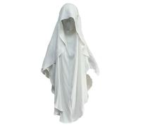 Donne Musulmano Crepe Khimar Hijab Eid Ramadan Islam Preghiera Hijab Turbante Niqab Foulard Turchia, bianco, Taglia unica