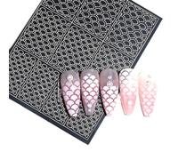 Donne Nail Wrap Adesivi Strisce Arte Decorazione Leopardo Stampa 3D Adesivi Donna Manicure Arte Toppe Full Polacco Adesivi