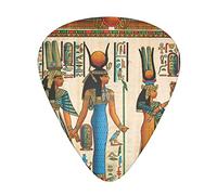 donne nell'antico egitto Il plettro per chitarra, per chitarre acustiche, elettriche, bassi - tocco naturale, confezione da 12, multicolore.