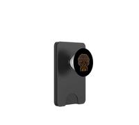 Donne nere Bibliotecaria Afro Hair Library Book Lover Teacher PopSockets PopWallet per MagSafe