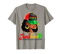 Donne nere Juneteenth Ricordando l'eredità dei miei antenati Maglietta