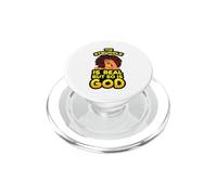 Donne nere La lotta è reale, ma lo è anche Dio Melanin Girls PopSockets PopGrip per MagSafe