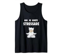 Donne Non Mi Dovete Stressare Lama per Mama Frase Divertente Canotta