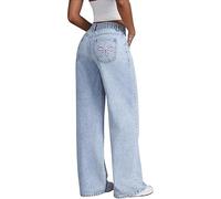 Donne PANTANI di Denim Drive Jeans BAMINA di Basse Jeans RACCORE (Blu)