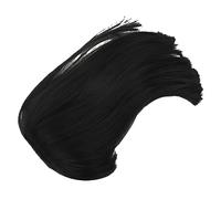 Donne Parrucca Short Strai Dritti Regolabili Comodi Orecchie in Rete Traspirante per le Feste Halloween Cosplay Daily Life Quotidiano