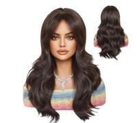 Donne parrucche per capelli naturali, parrucche da costume da donna Long | Cosplay sintetici da 20 pollici per donna fidanzata madre moglie abbigliamento