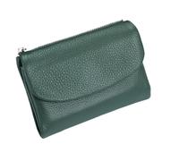 Donne Portafoglio - Molso Portafoglio Da Viaggio Con Tasche Con Cerniera Scatola Di Carta Impermeabile | Frizione Texture Morbida Scatola Di Portafoglio Sottile per La Sposa per L, Verde lago