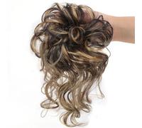 Donne Ricci Ciambella Chignon Updo Sintetico Hairpiece Capelli Chignon Elastico Disordinato Scrunchies Avvolgere Per Le Estensioni Della Coda di Cavallo Per Le Donne 1061