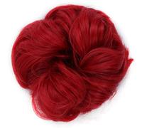 Donne Ricci Ciambella Chignon Updo Sintetico Hairpiece Capelli Chignon Elastico Disordinato Scrunchies Avvolgere Per Le Estensioni Della Coda di Cavallo Per Le Donne 1164