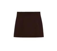 Donne Risvolto monopetto Blazer Set Una Linea Solido Mini Gonna Set Ufficio Elegante Sottile Manica Lunga Tasca Suit, Gonna Only, M