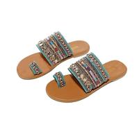 Donne sandali artigianali infradito a mano in stile greco fatti a mano Boho Flip Flop Sandals Streetwear Fashion Scarpe Donne Donne