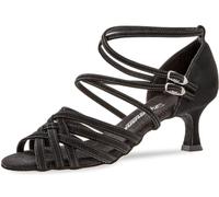 Donne Scarpe da Ballo 108-064-040 - Nubuk Nero - 5 cm Latino [UK 5,5]