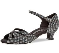 Donne Scarpe da Ballo 144-011-183 - Tessile Nero/Argent Ologramma - 4,2 cm Spanish [UK 1,5]