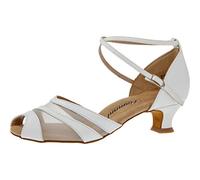 Donne Scarpe da Ballo/Scarpe da Sposa 102-011-033 - Pelle/Mesh Bianco - 4,2 cm Spanish - Special Edition [UK 2]